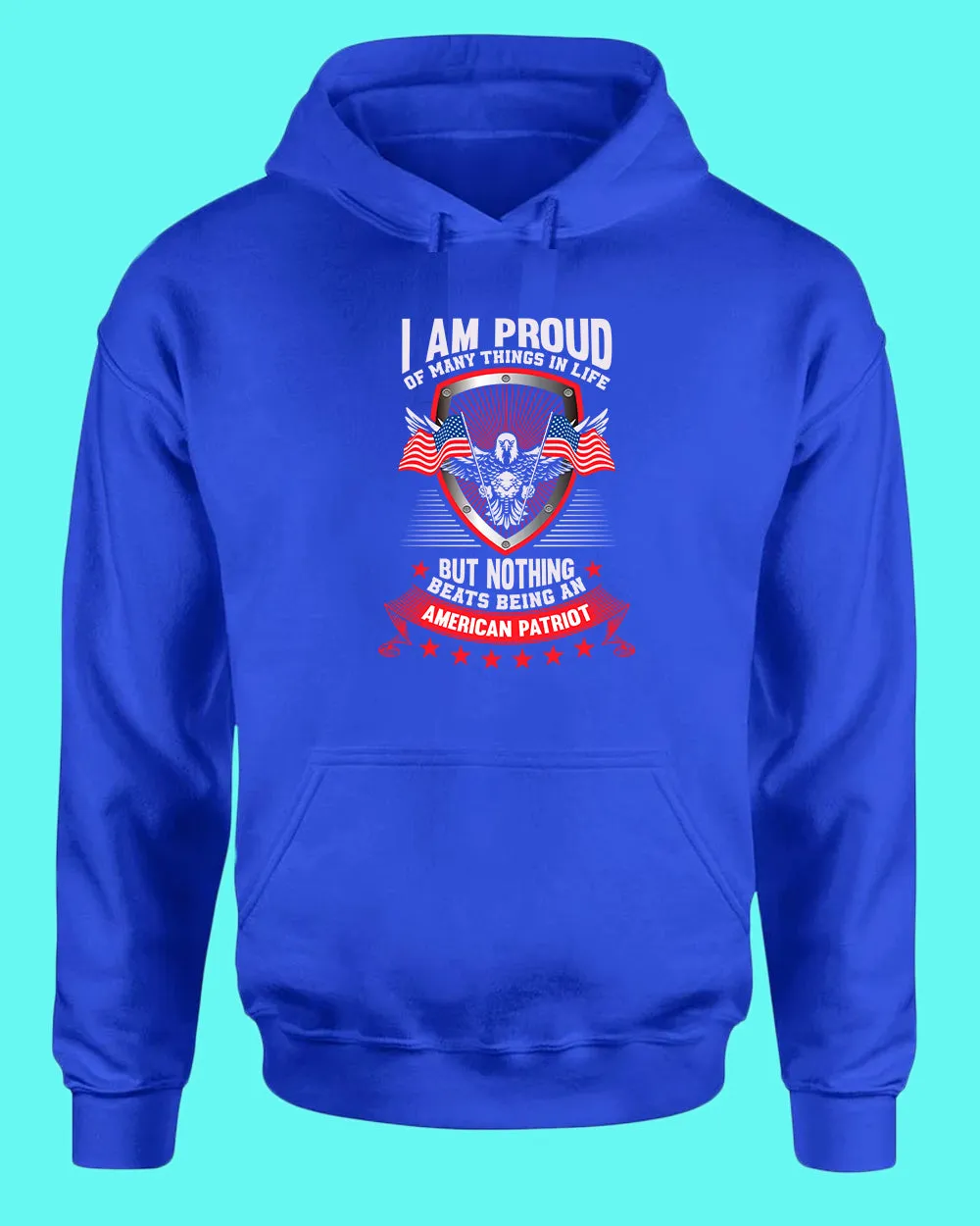 I Am Proud Of Many Things in life American Patriot hoodie