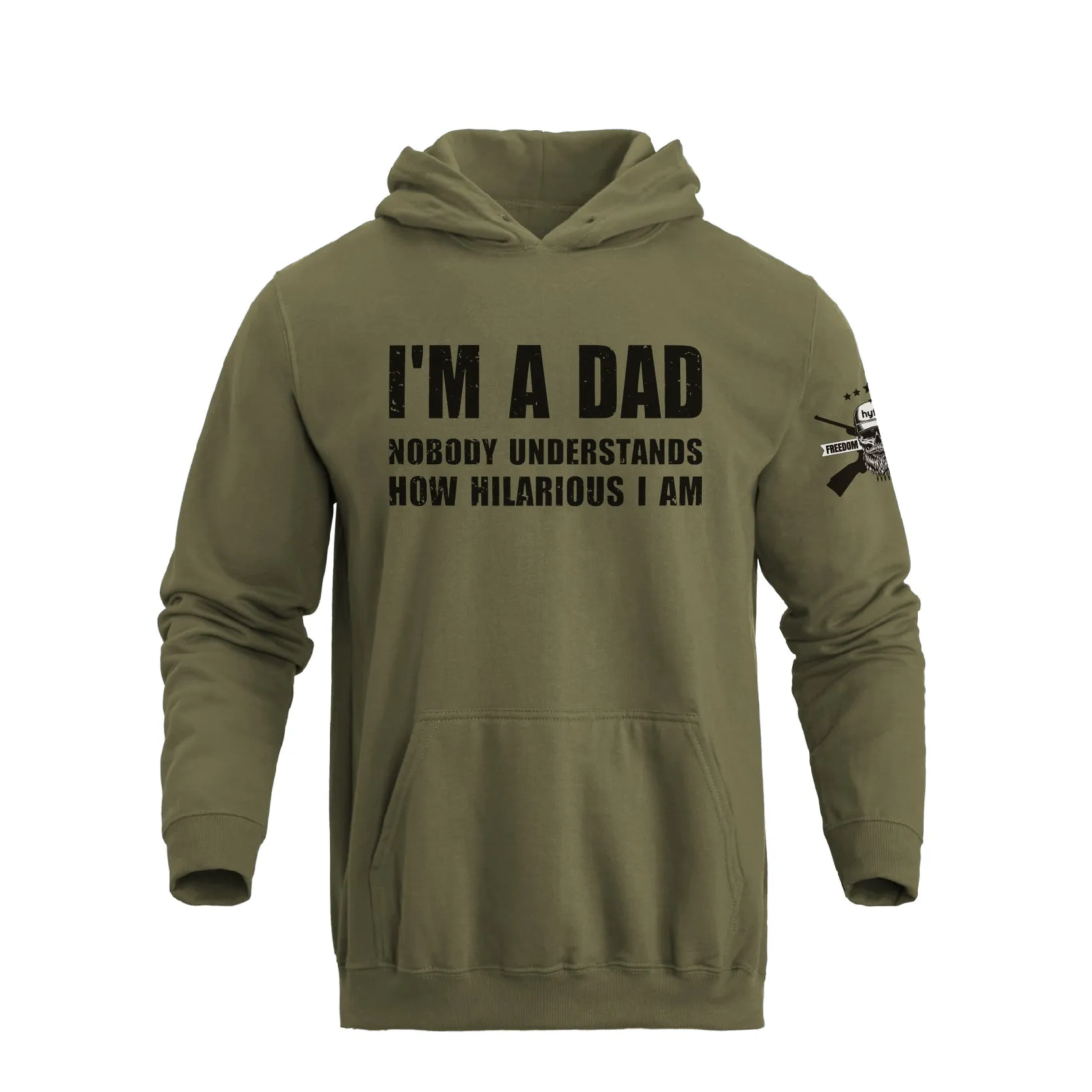 I'M A DAD GRAPHIC POCKET  HOODIE