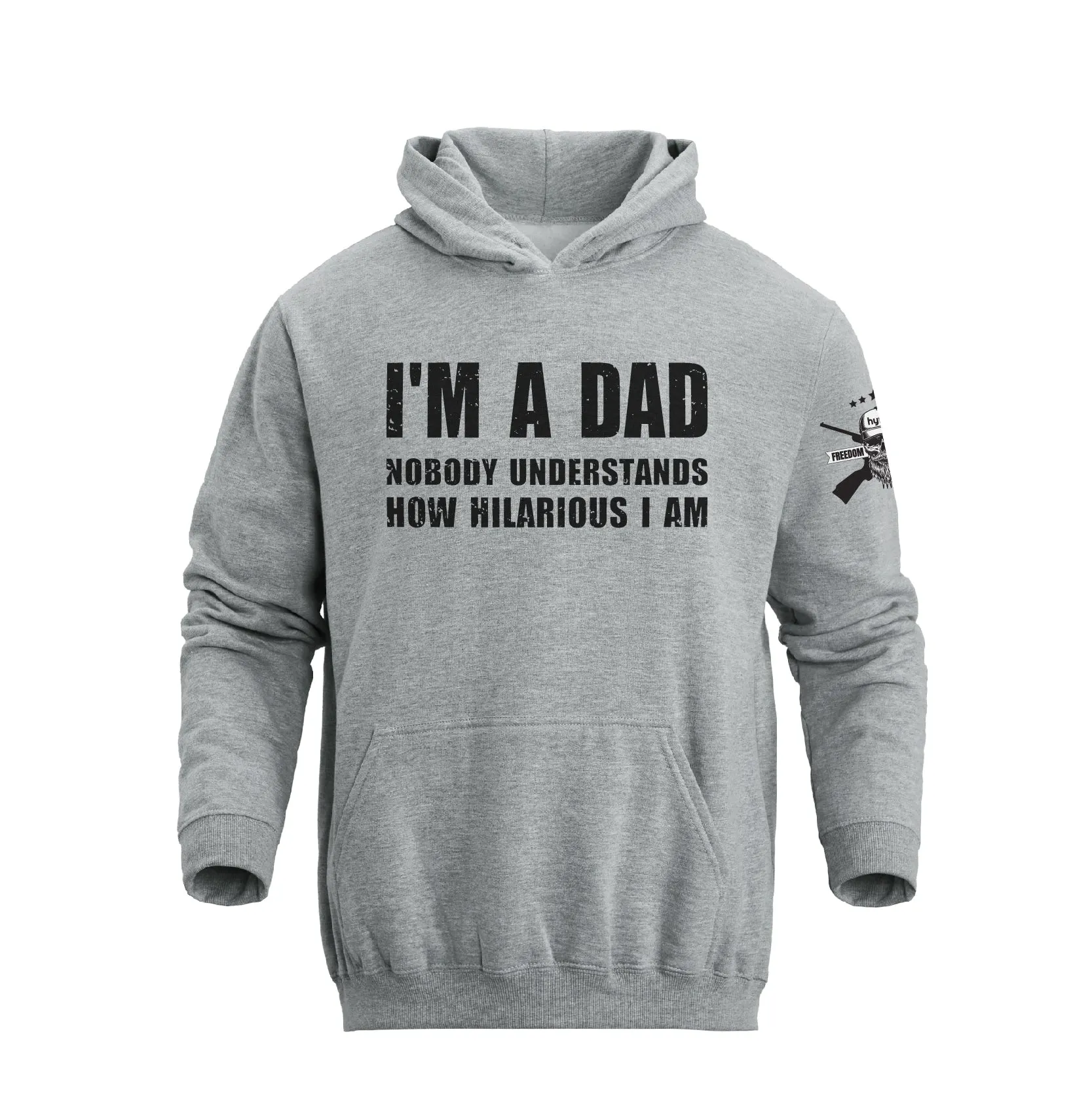 I'M A DAD GRAPHIC POCKET  HOODIE