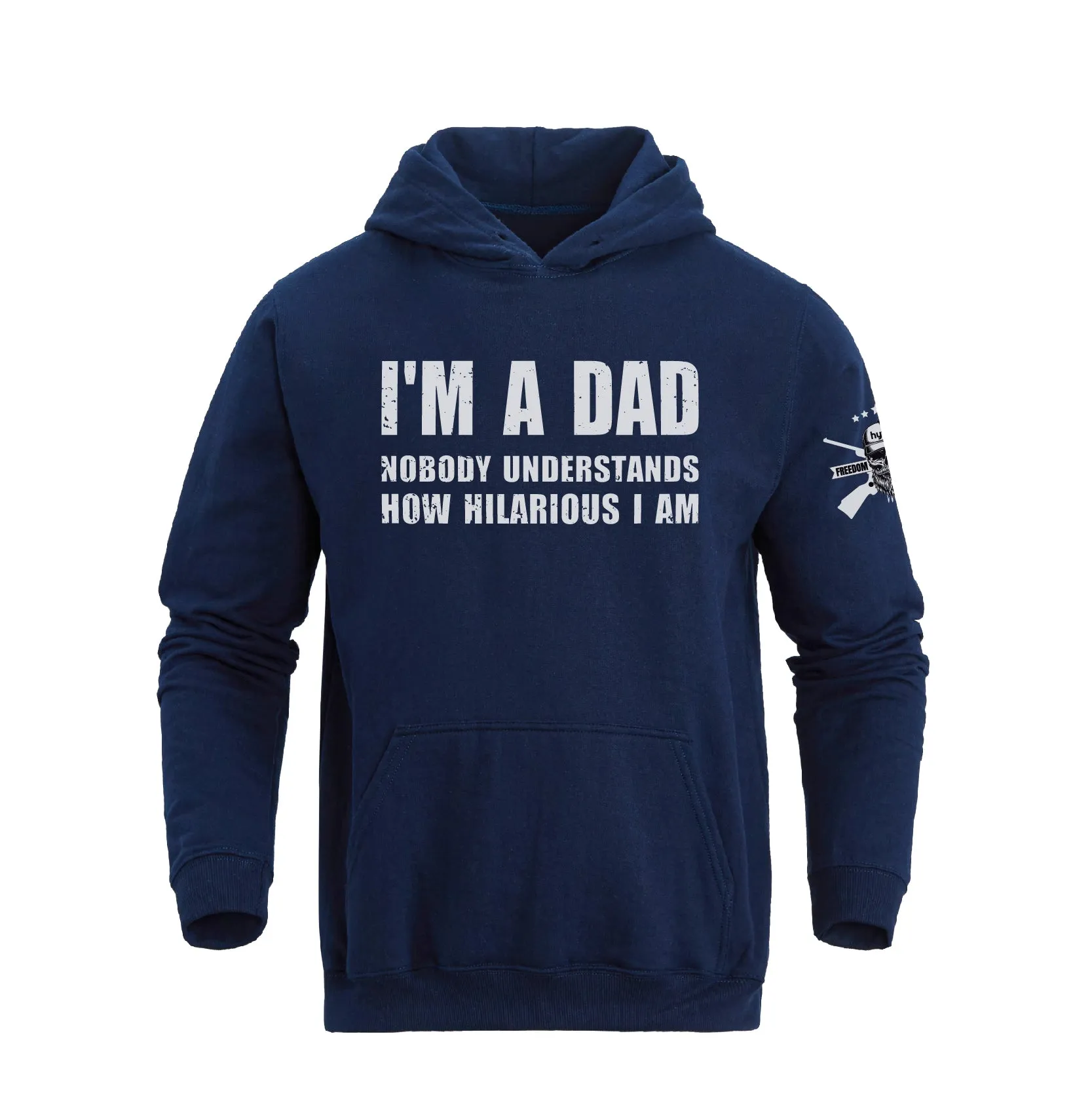I'M A DAD GRAPHIC POCKET  HOODIE