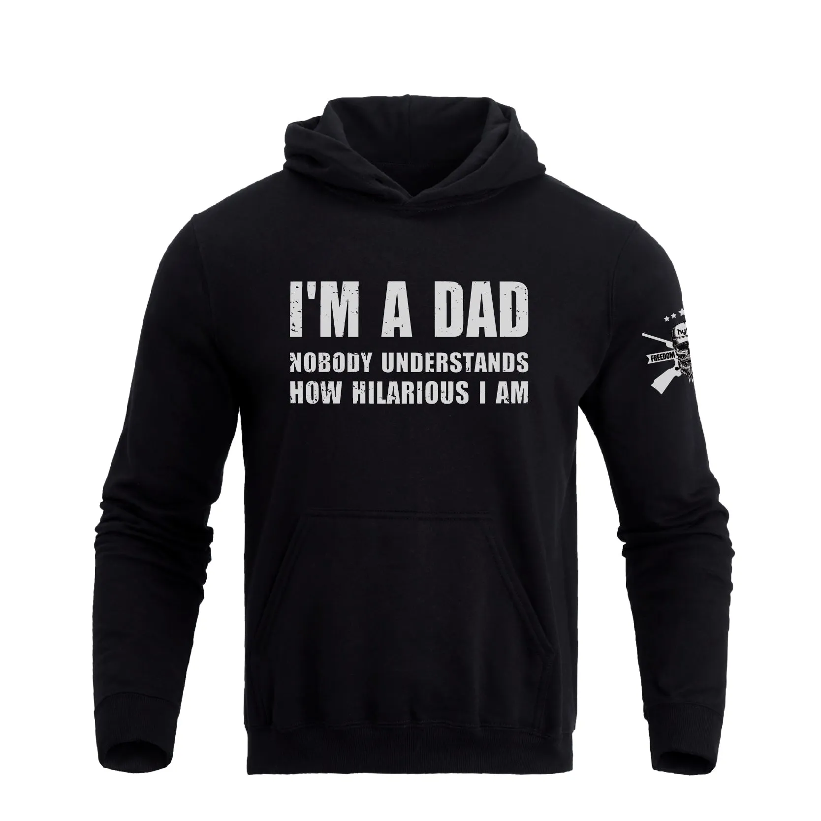 I'M A DAD GRAPHIC POCKET  HOODIE