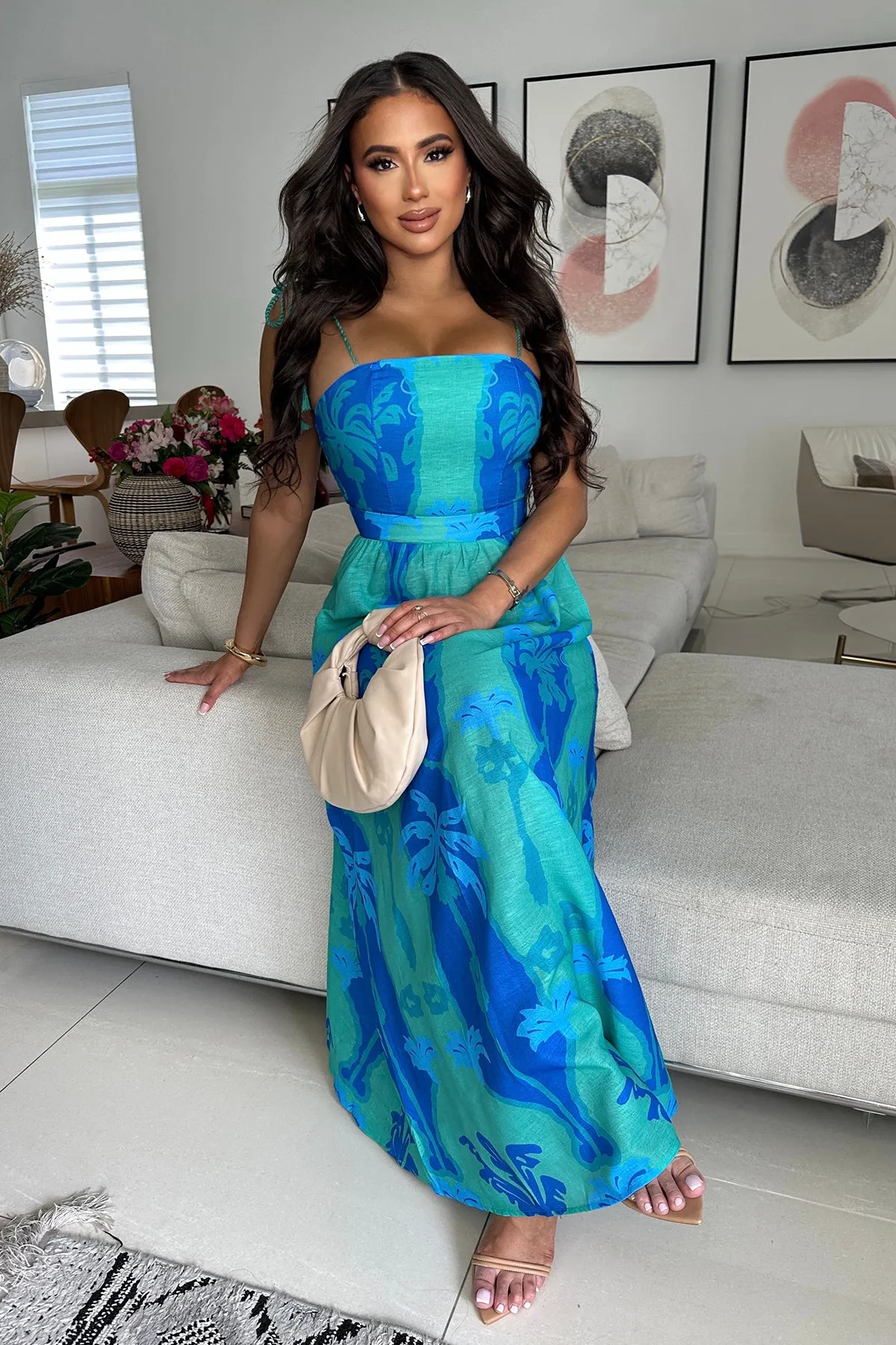 ISLAND GODDESS MAXI DRESS