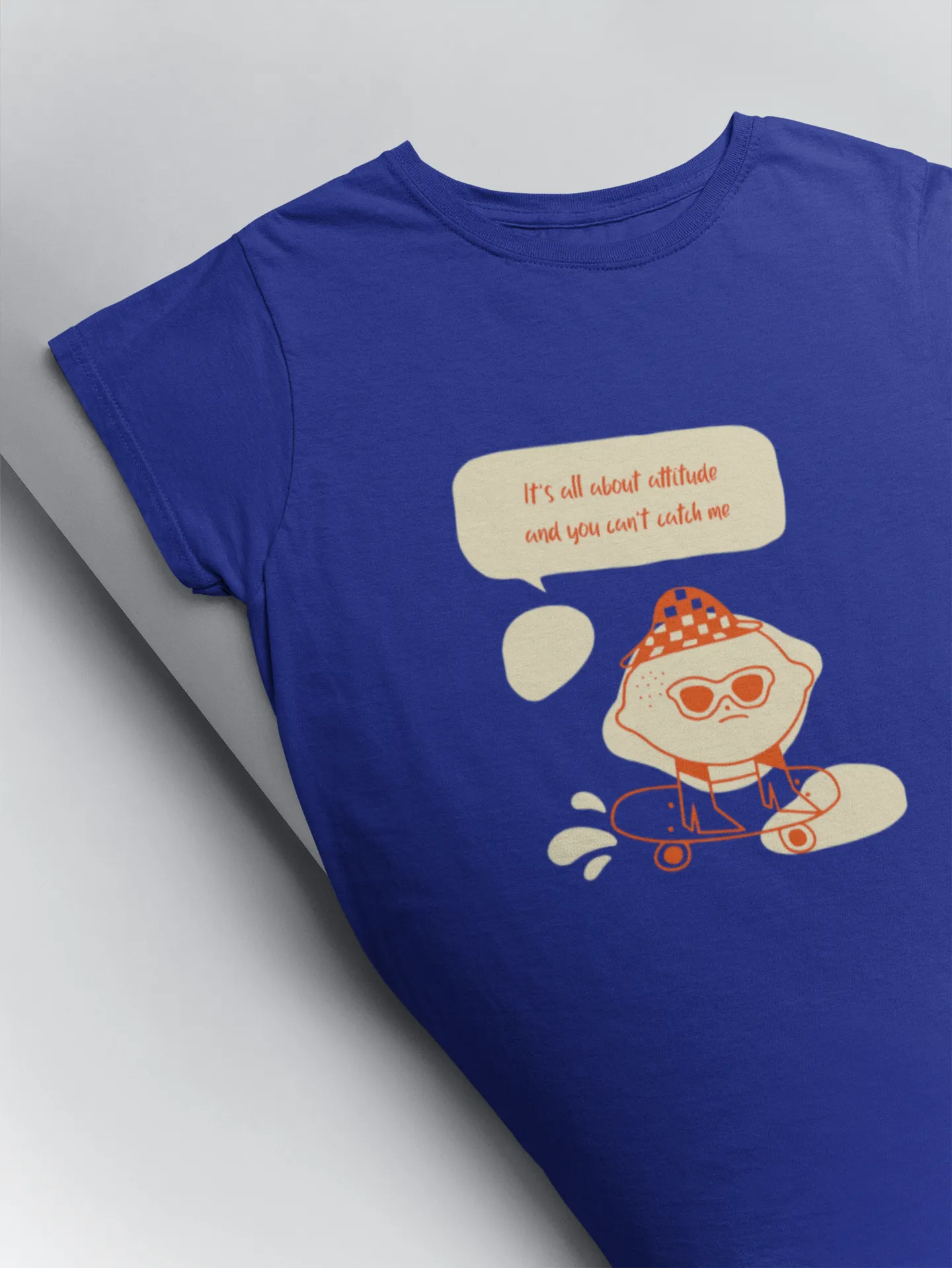 It's all about attitude printed t shirts