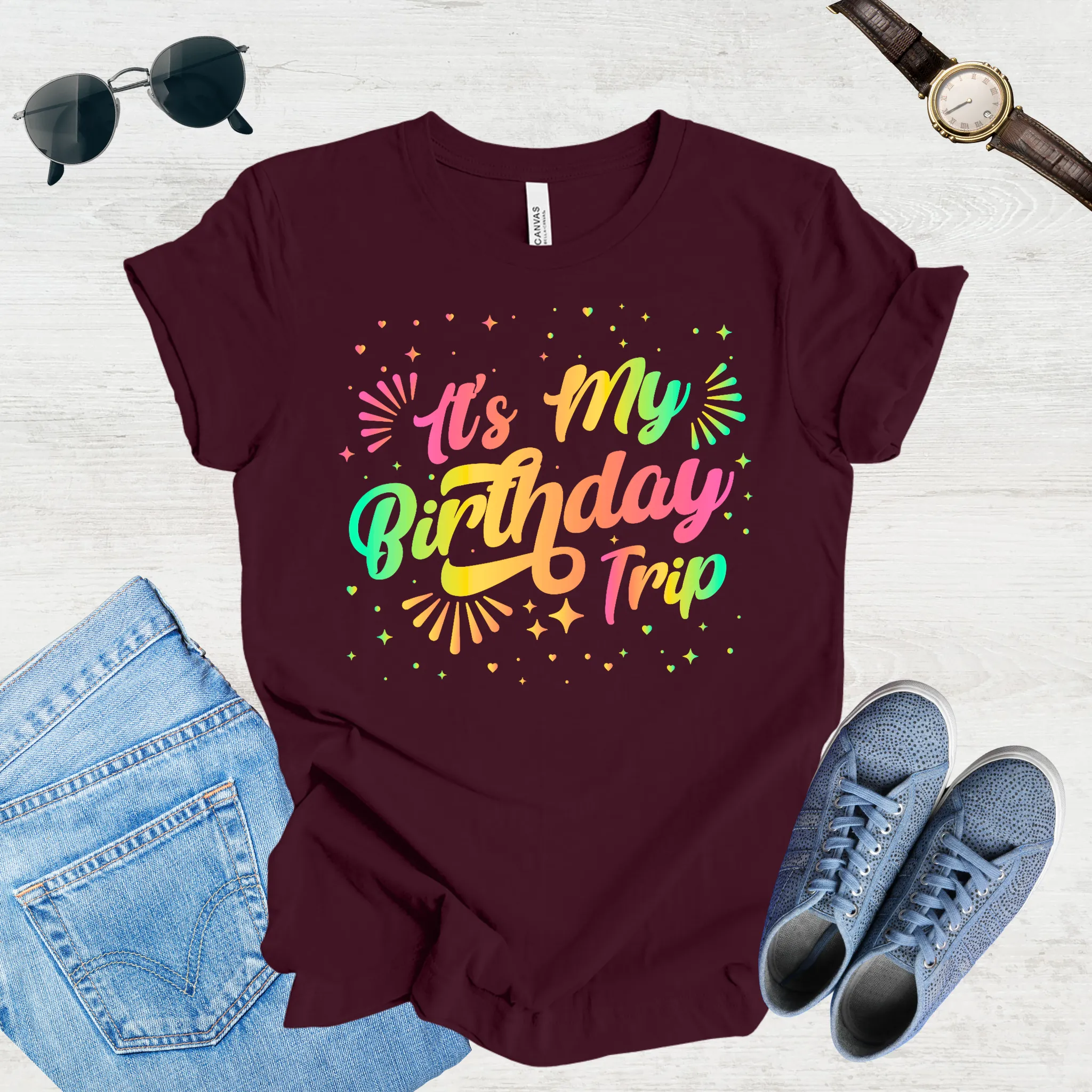 It's My Birthday Trip Tee