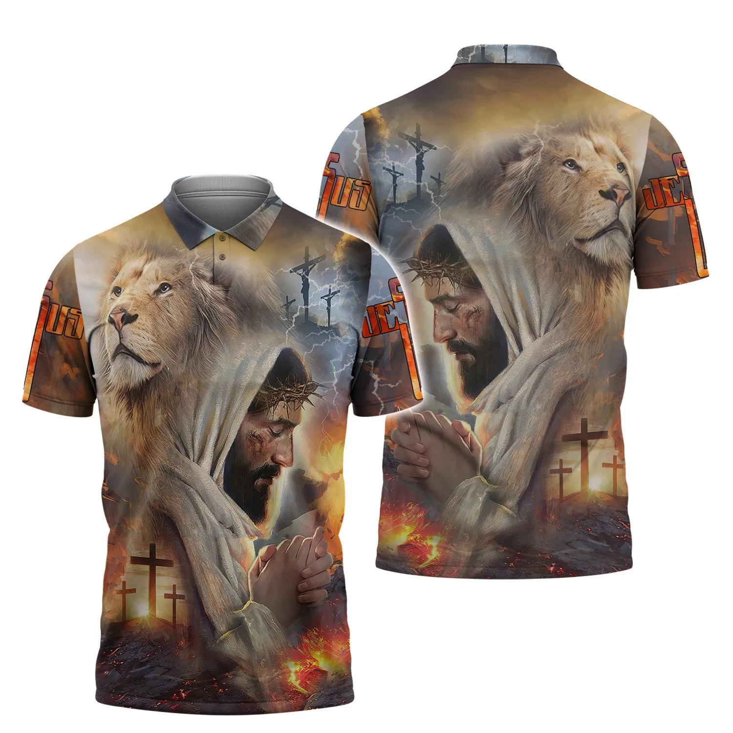 Jesus Faith Over Fear Personalized Name 3D Shirts For Christian Hoodie Tshirt