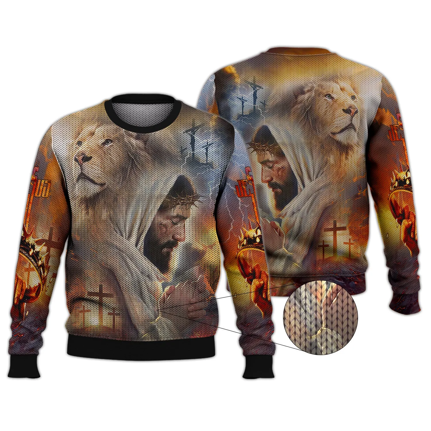 Jesus Faith Over Fear Personalized Name 3D Shirts For Christian Hoodie Tshirt