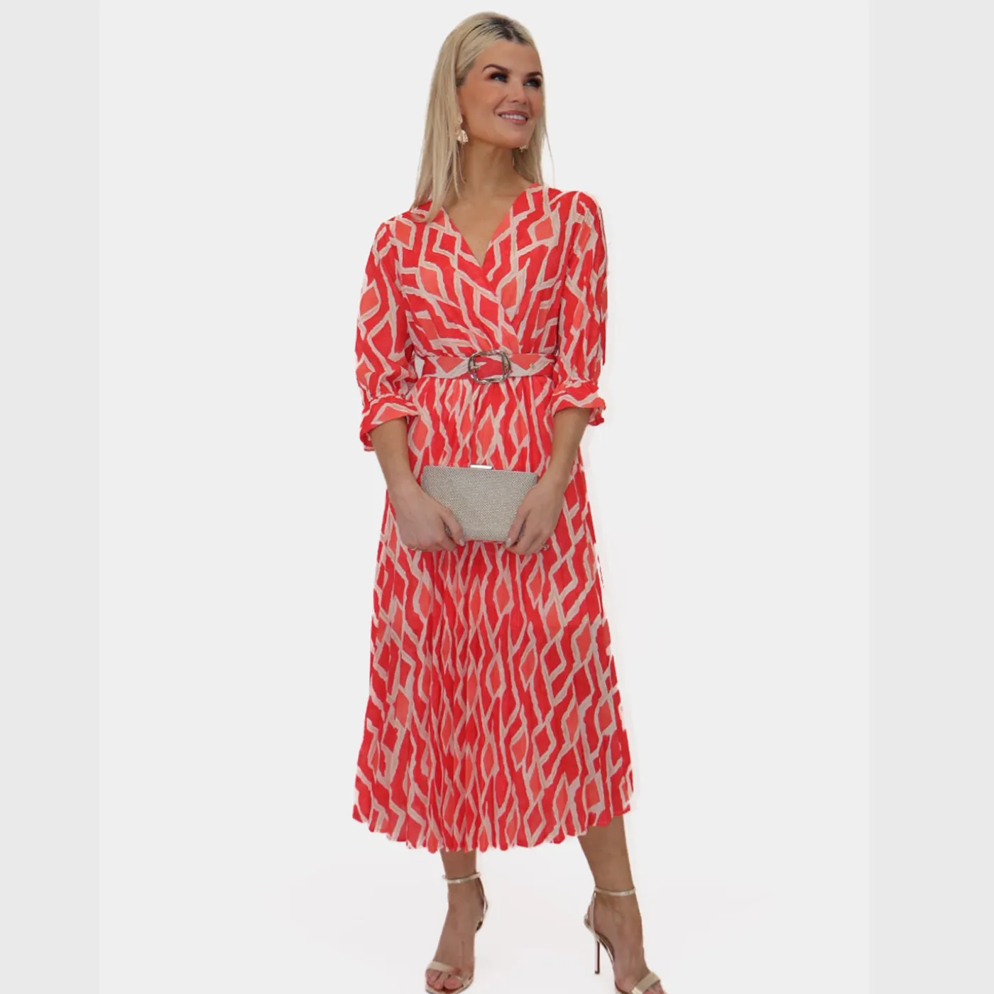 Kate & Pippa Dress with Pleated Skirt