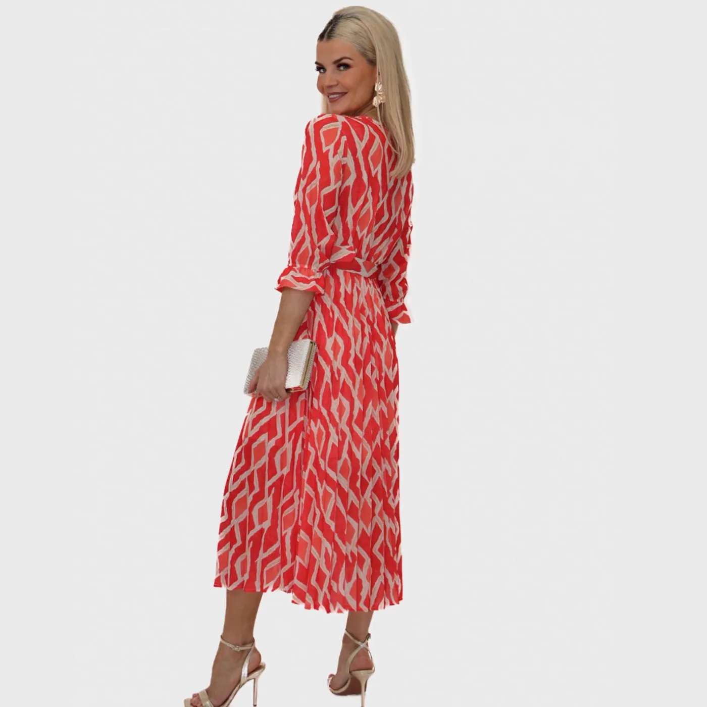 Kate & Pippa Dress with Pleated Skirt