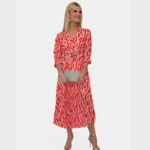 Kate & Pippa Dress with Pleated Skirt