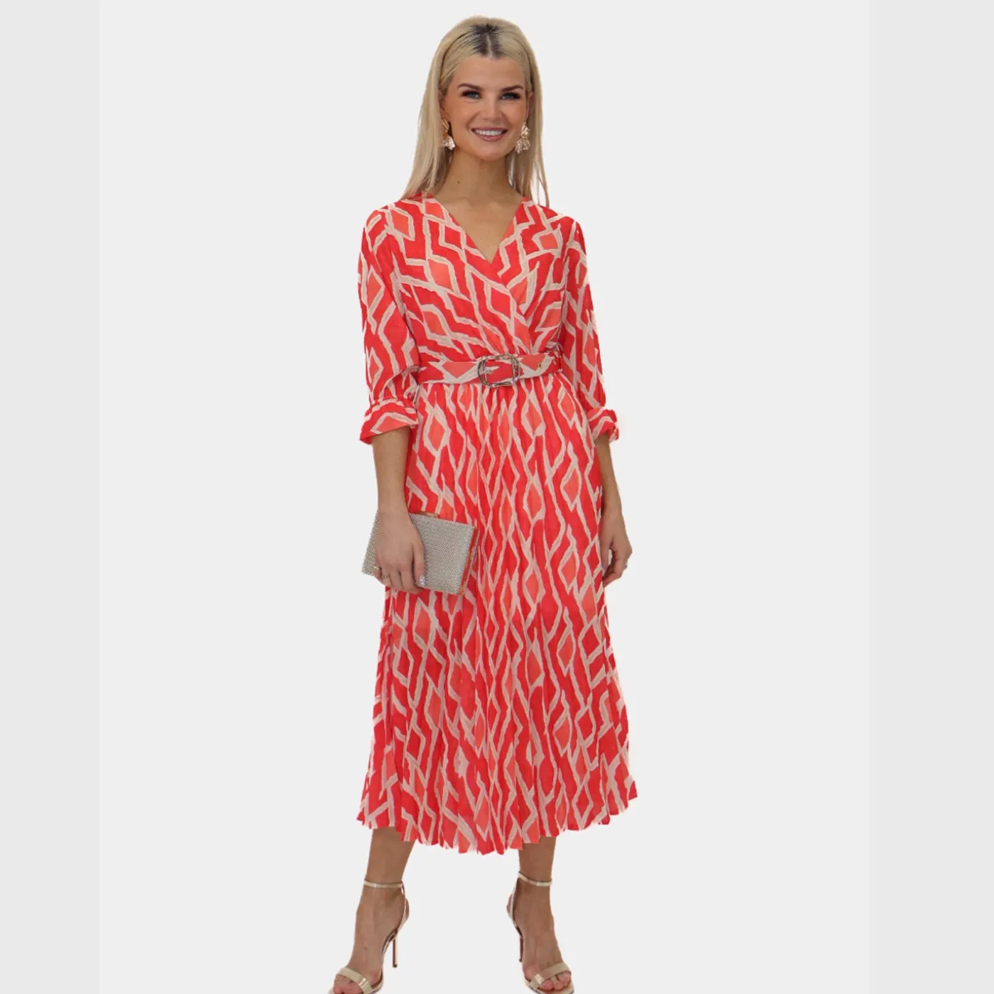 Kate & Pippa Dress with Pleated Skirt