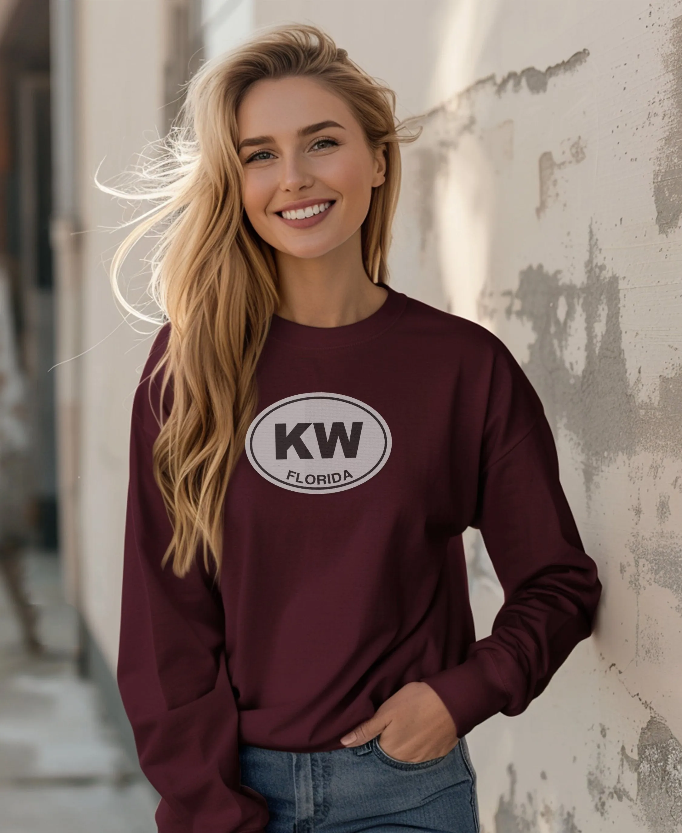 Key West Florida Womens Long Sleeve T-Shirts