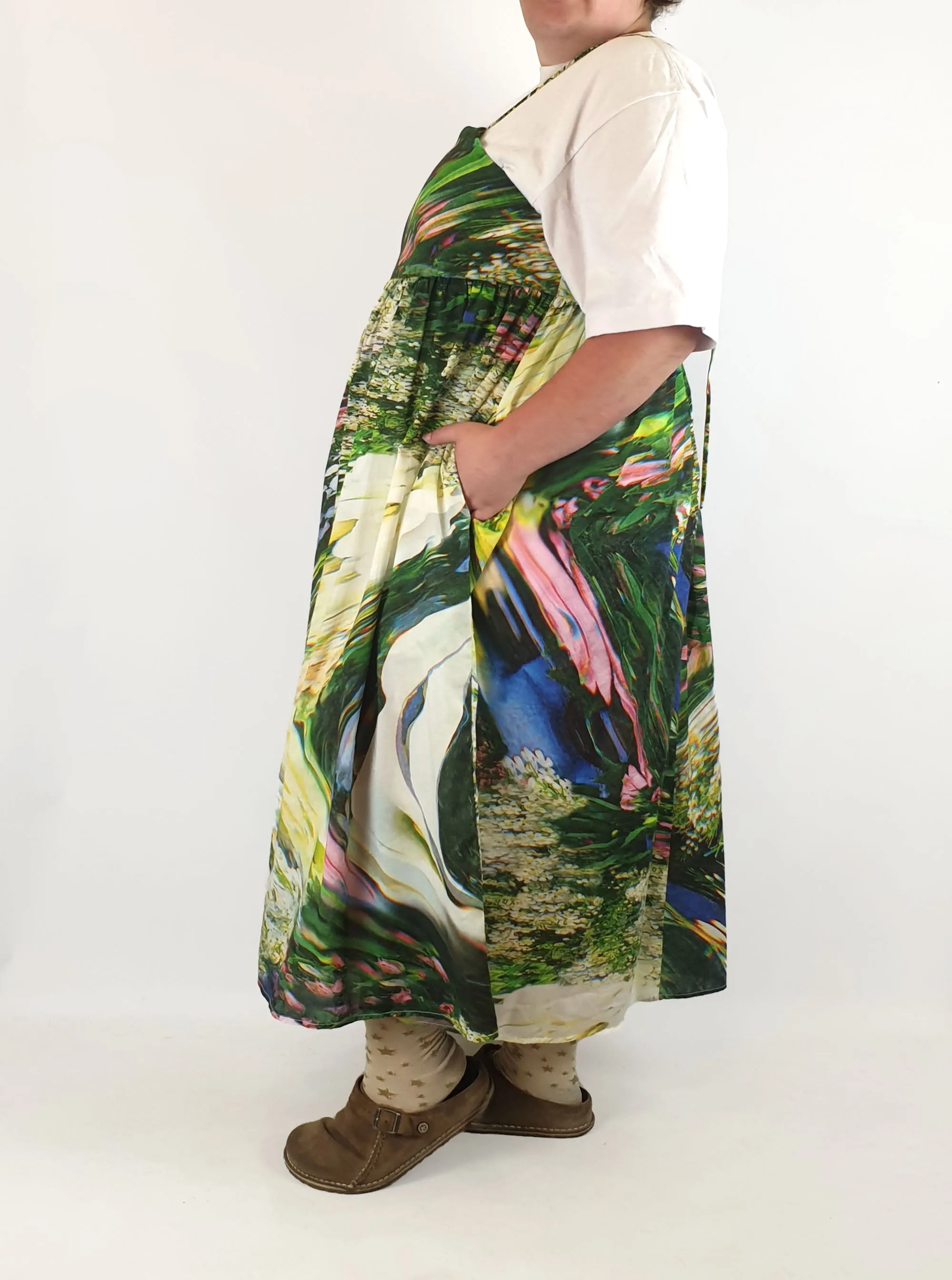 Kowtow flower print dress size XXL