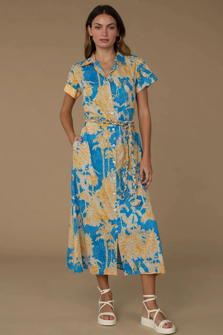 Larkin Dress (Tropical Toile)