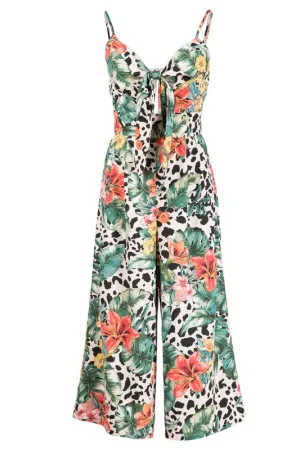 LEAH TROPICAL JUMPSUIT