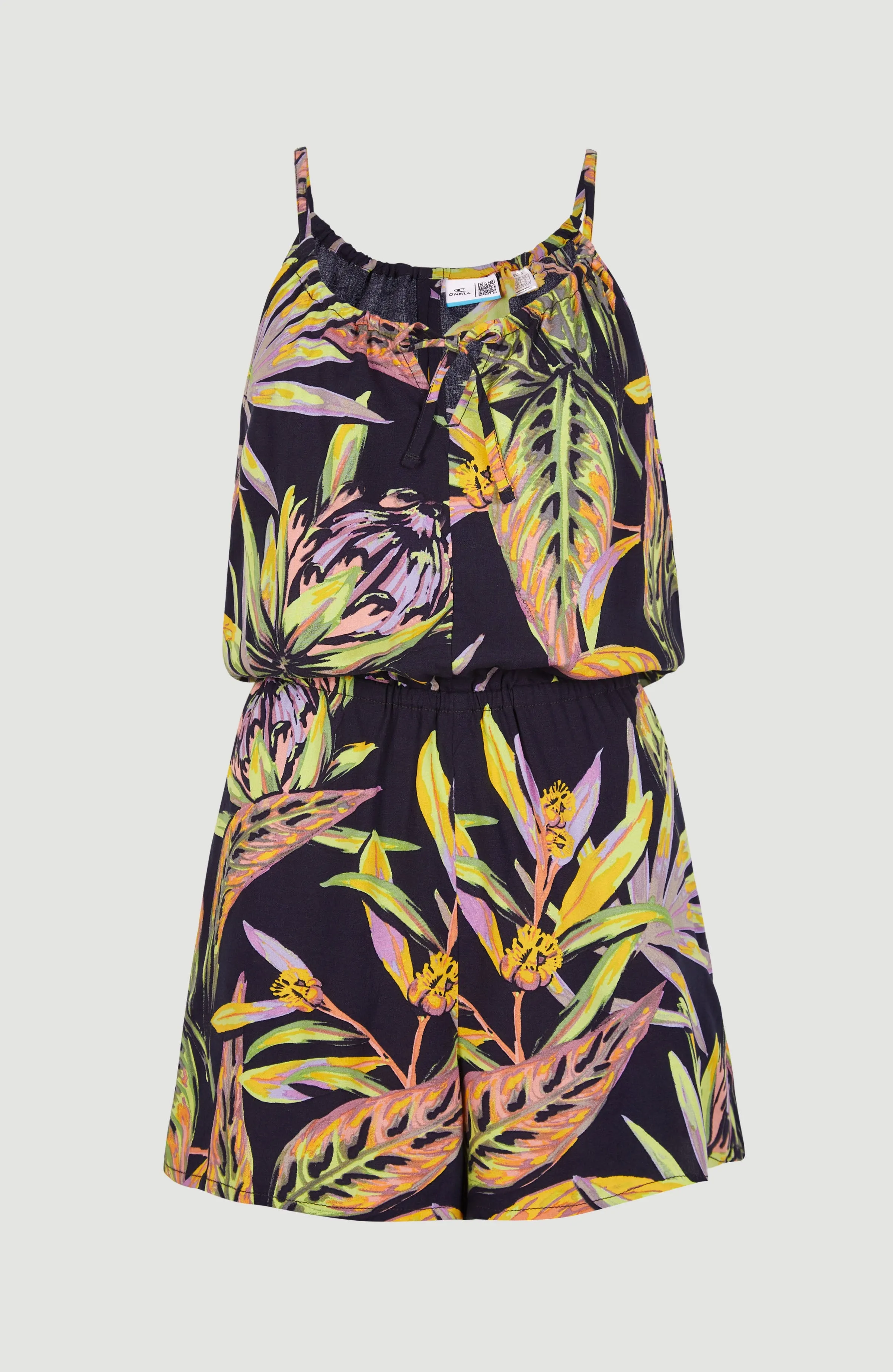 Leina Einteiler | Black Tropical Flower