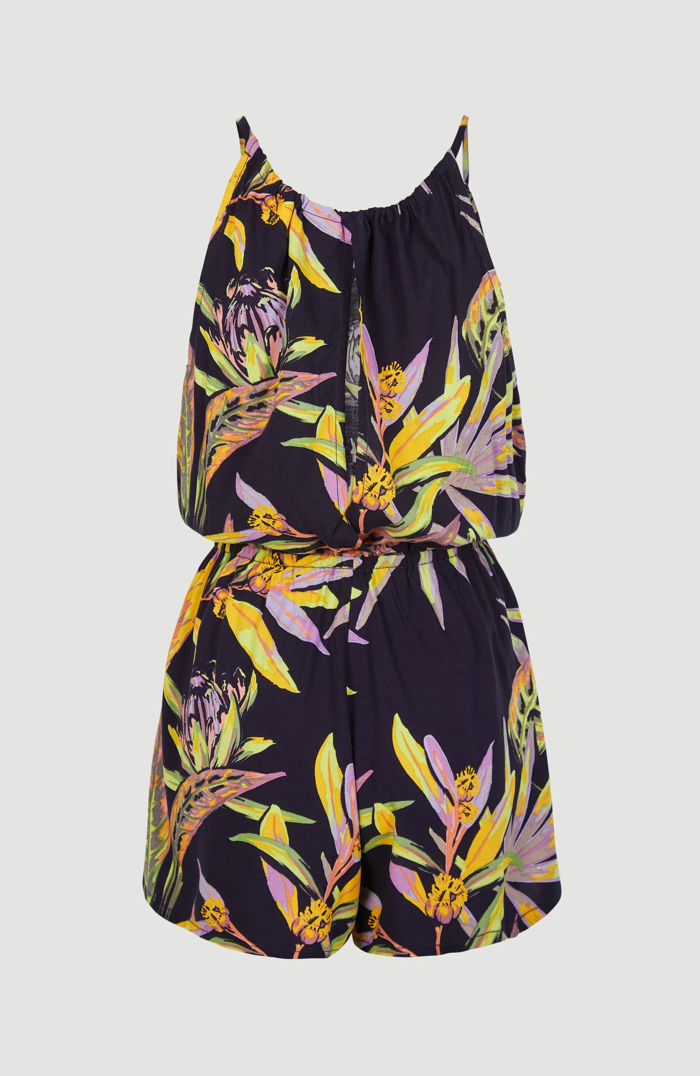 Leina Einteiler | Black Tropical Flower