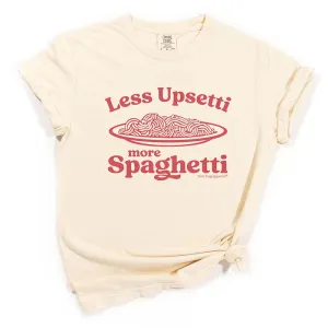 Less Upsetti Short Sleeve T-Shirt