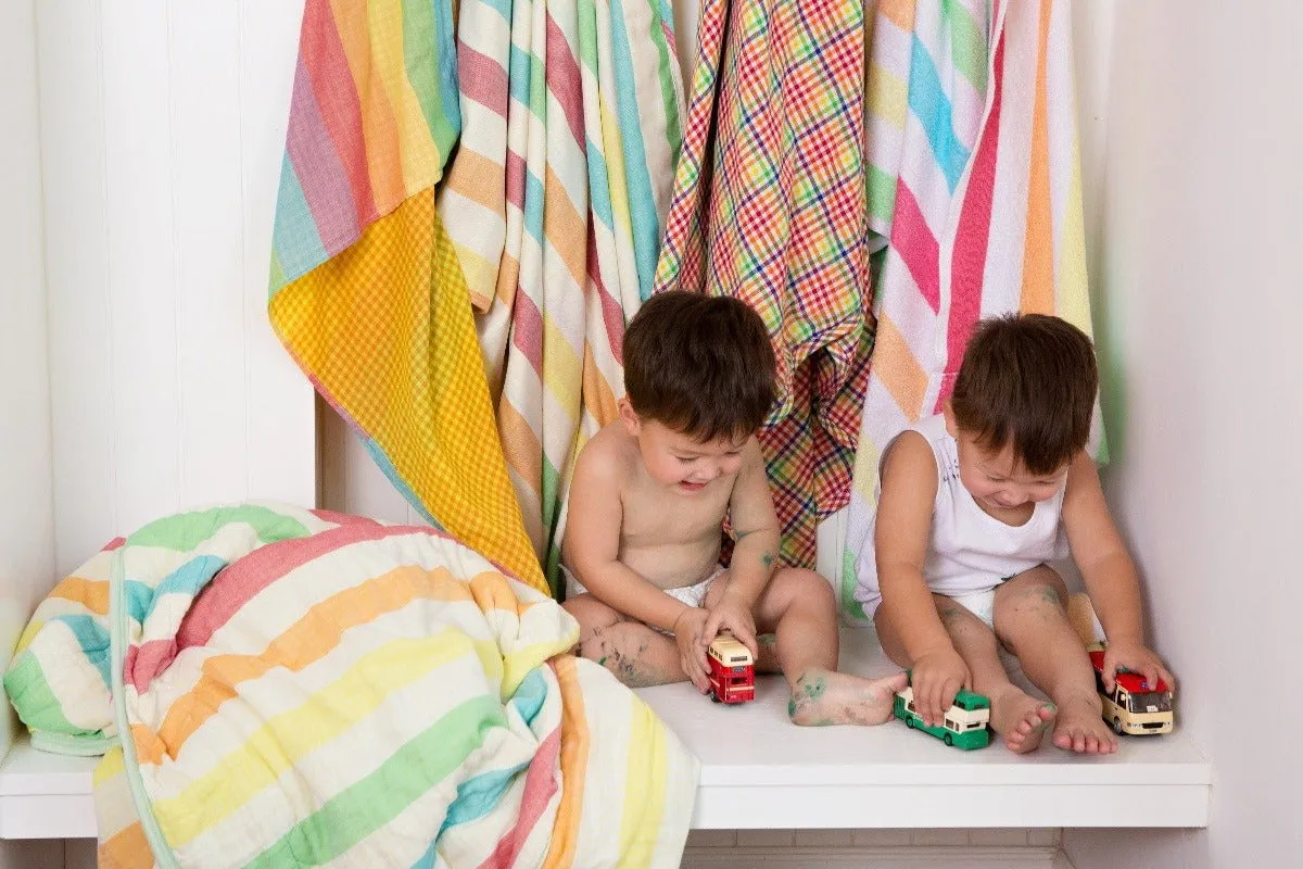 Lifetime Blanket (Toddler Blanket) - Relaxed Rainbow