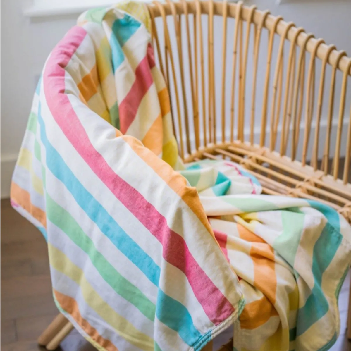Lifetime Blanket (Toddler Blanket) - Relaxed Rainbow
