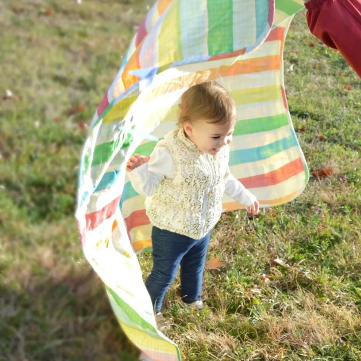 Lifetime Blanket (Toddler Blanket) - Relaxed Rainbow