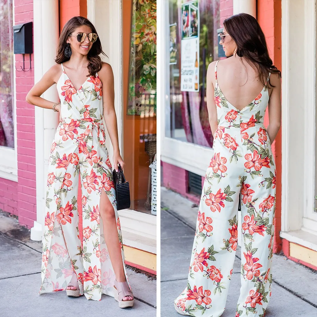 Looks Like Love Jumpsuit, Melon