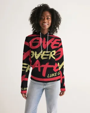 LOVE OVER HATE COLLECTION Women's Athleisure Hoodie