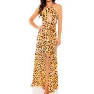 LULI WILD - Halter Cut Out Dress