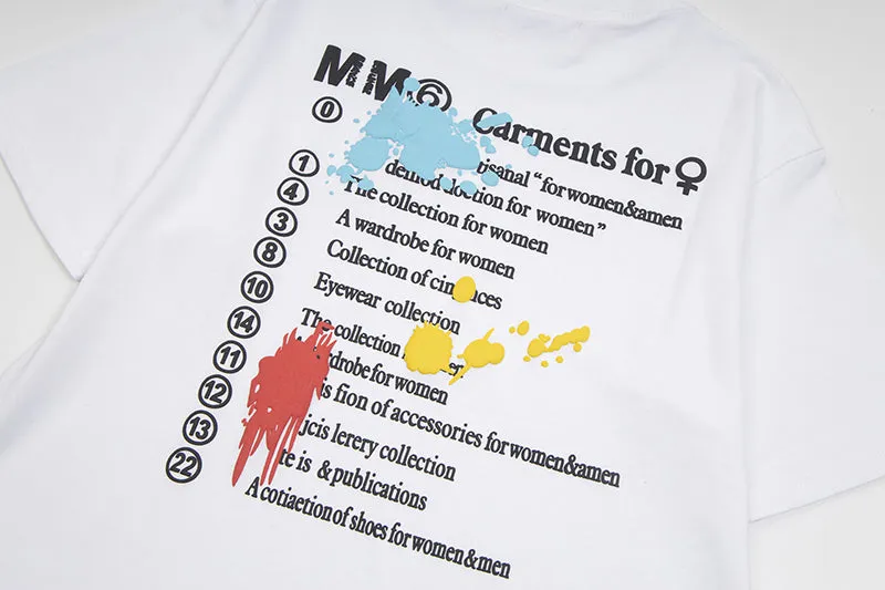 Maison Margiela Digital Printed T-Shirts