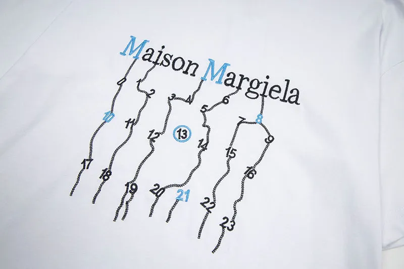 Maison Margiela Letter Printed T-Shirts
