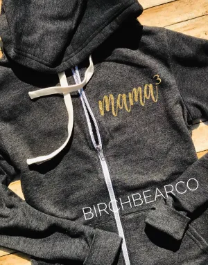 Mama cubed Custom Hoodie