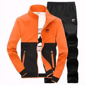 Men's 2 Peice Tracksuit-Coat and Pants Set