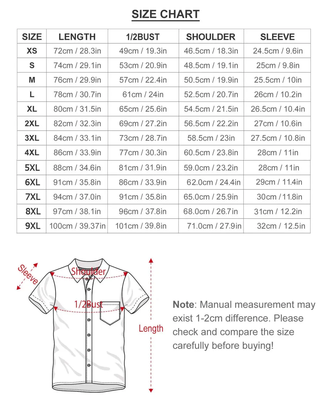 Men's Casual Happy New Year Printed Short Sleeve Shirt