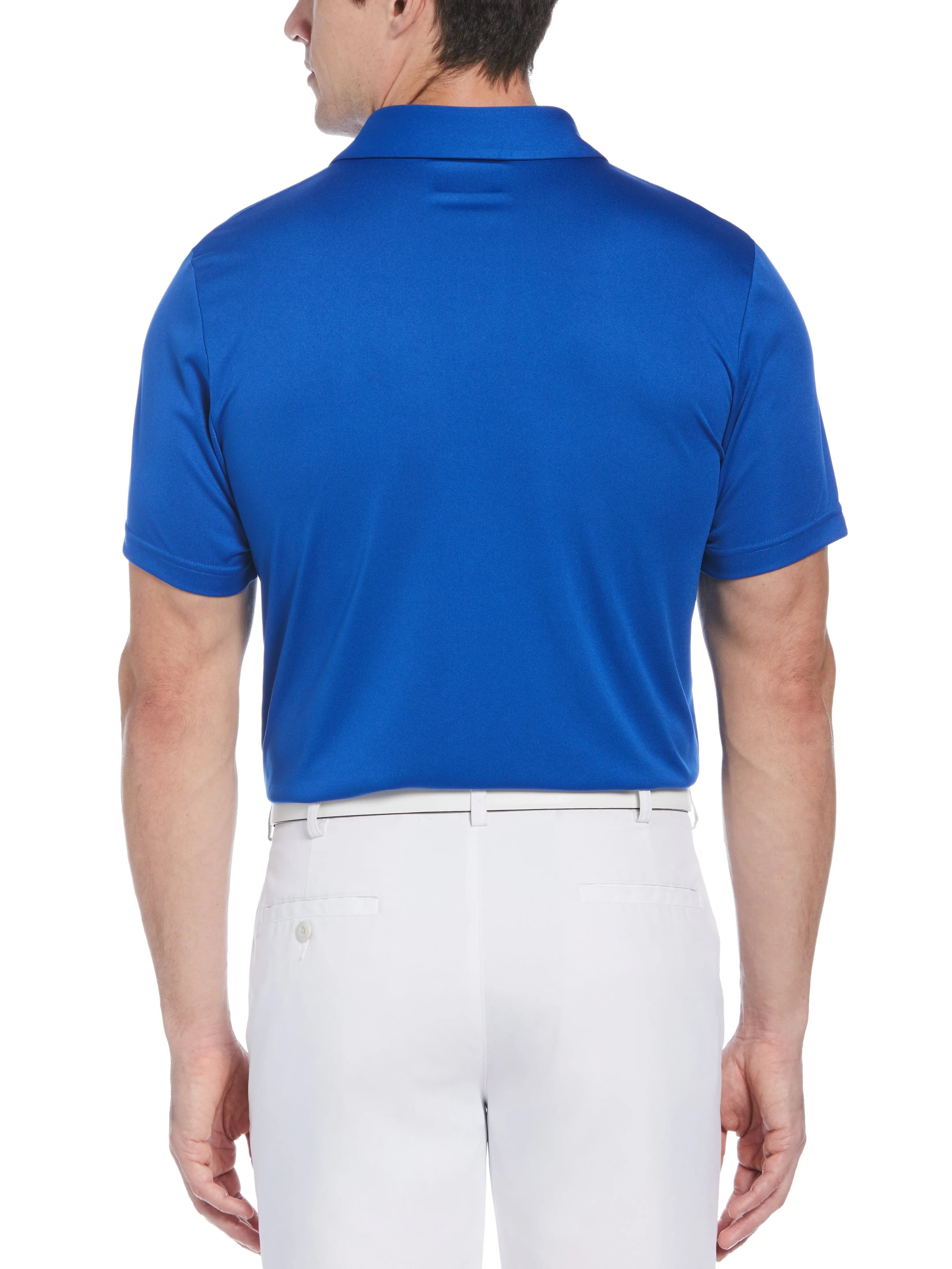 Men's Engineered Tropical Print Golf Polo