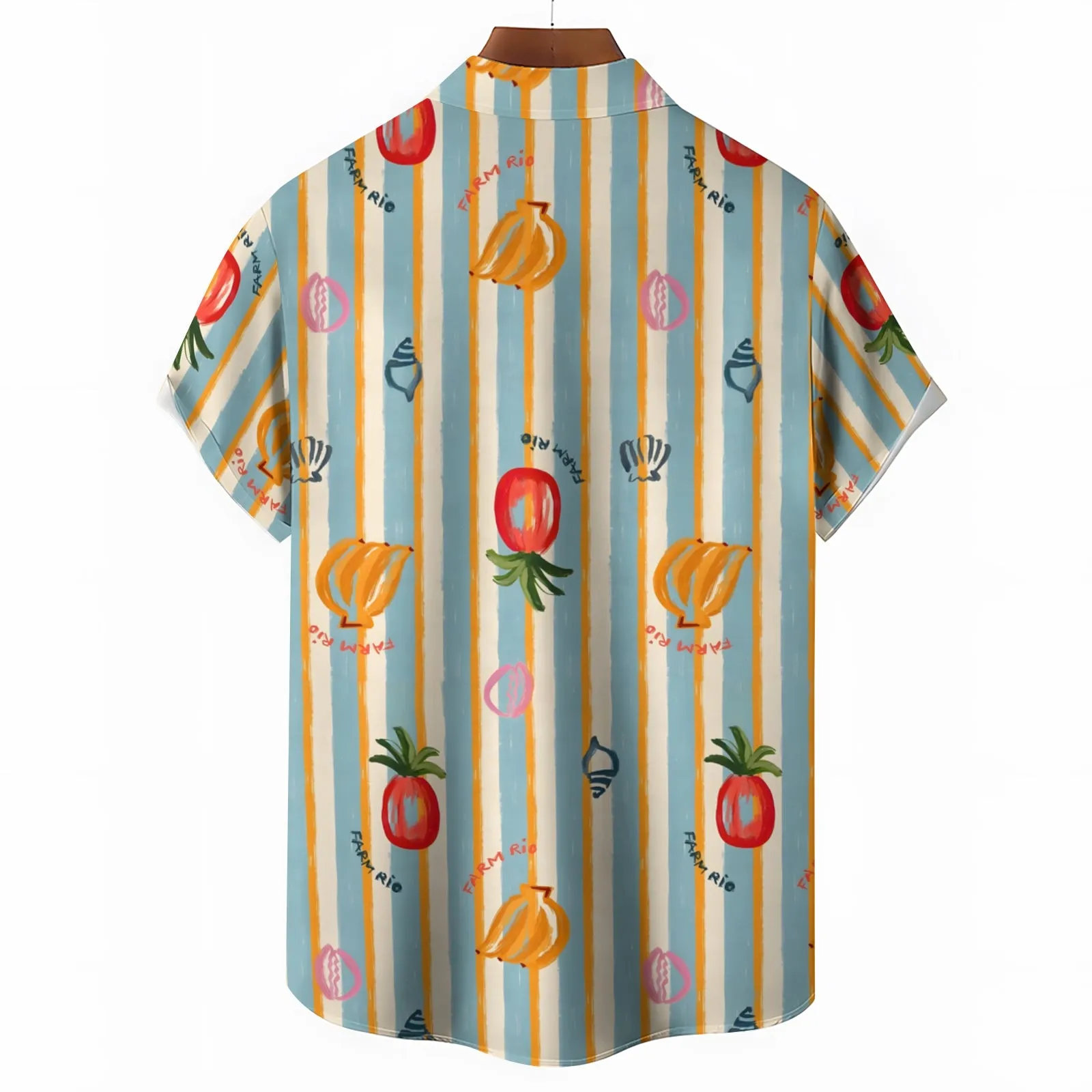 Men's Hawaiian Casual Short Sleeve Shirt 2404001628