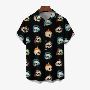 Men's Hawaiian Casual Short Sleeve Shirt 2409006837