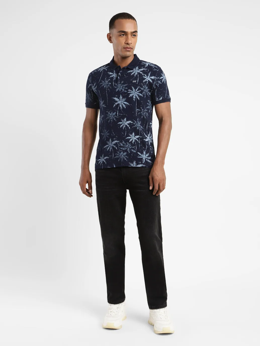 Men's Tropical Polo T-shirt