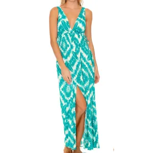 MERMAID WISHES - V Neck Long Dress