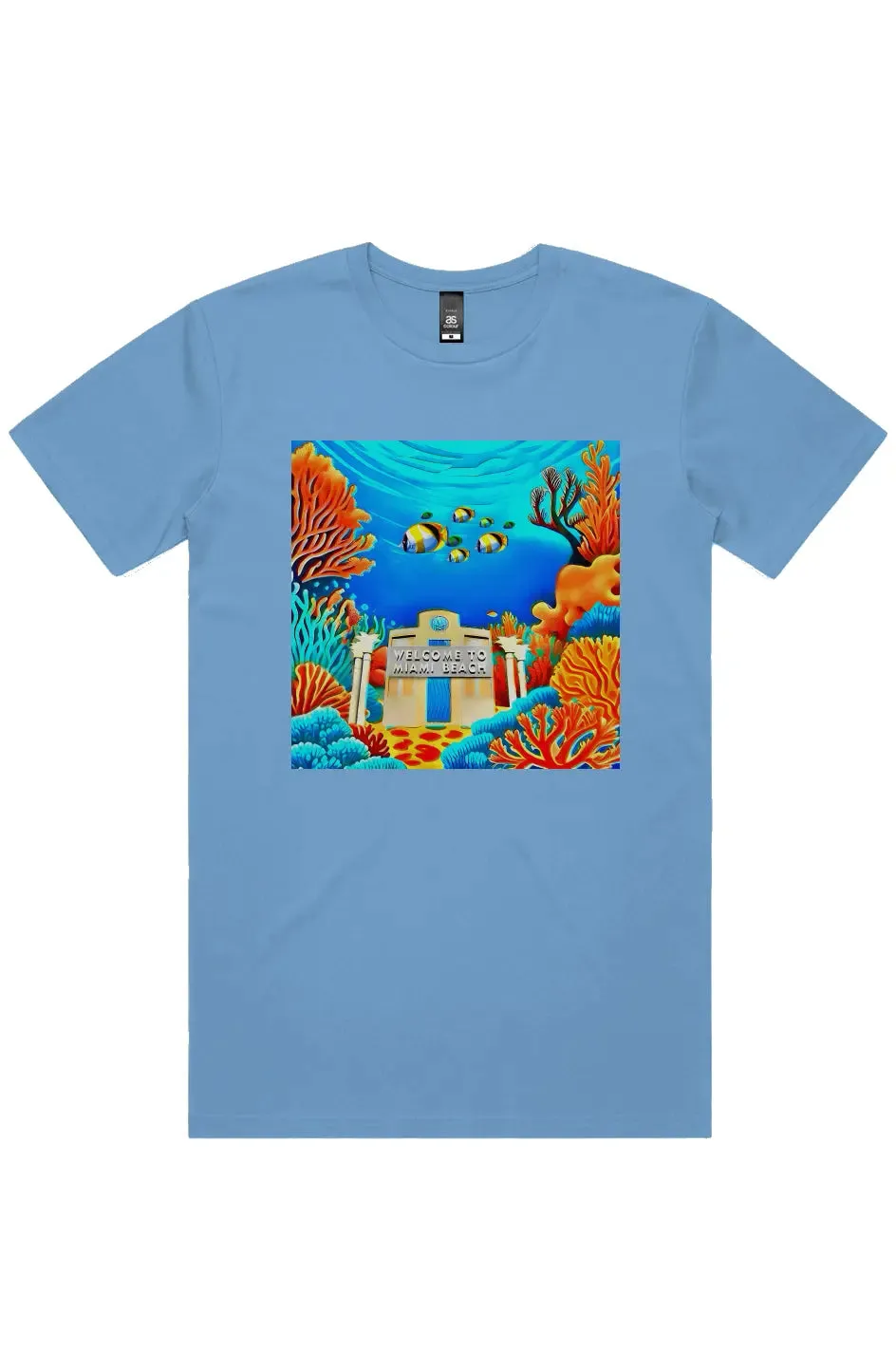 Miami Beach 2050 Short Sleeve Staple T-Shirt