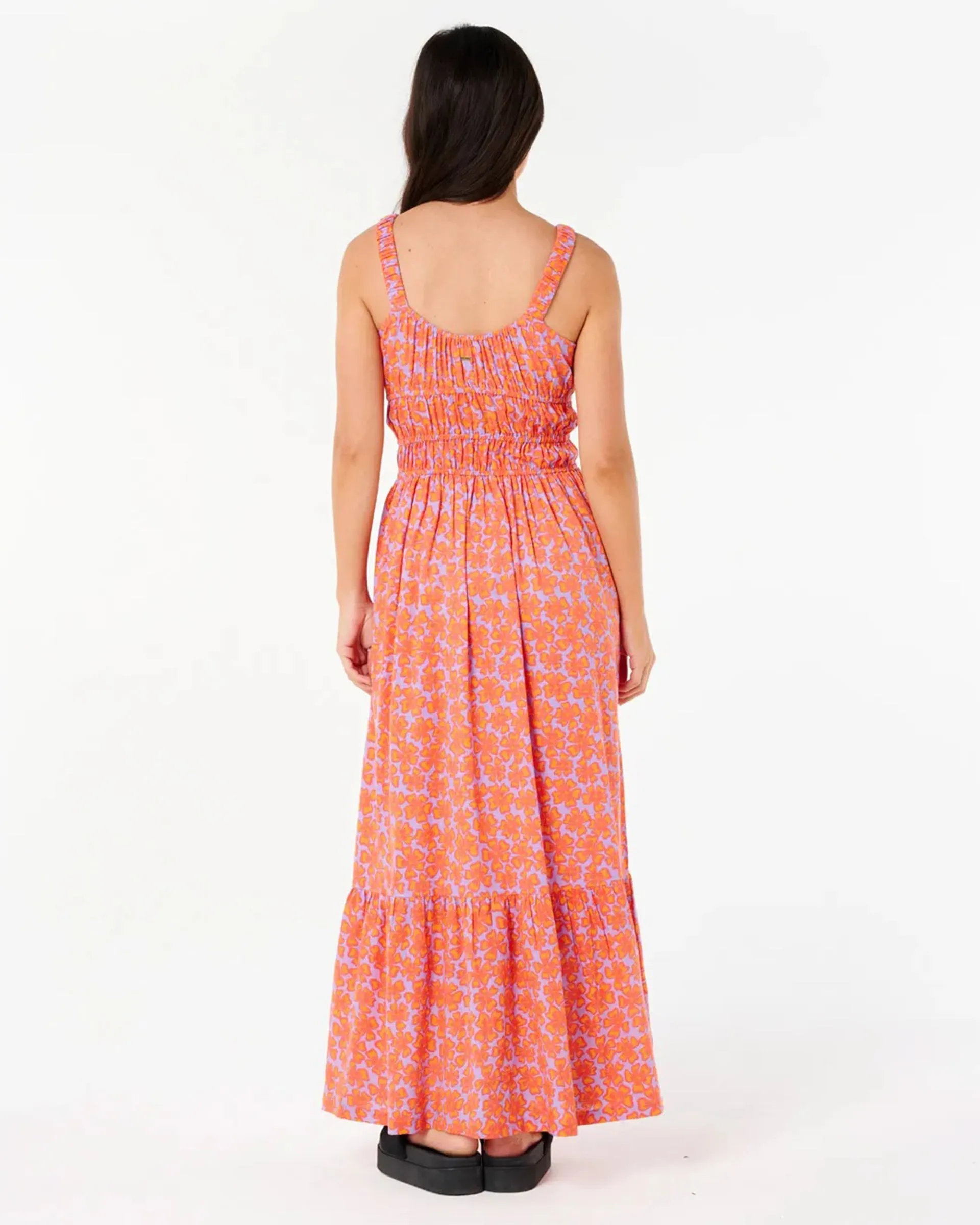 Neon Isles Maxi Dress - Pink