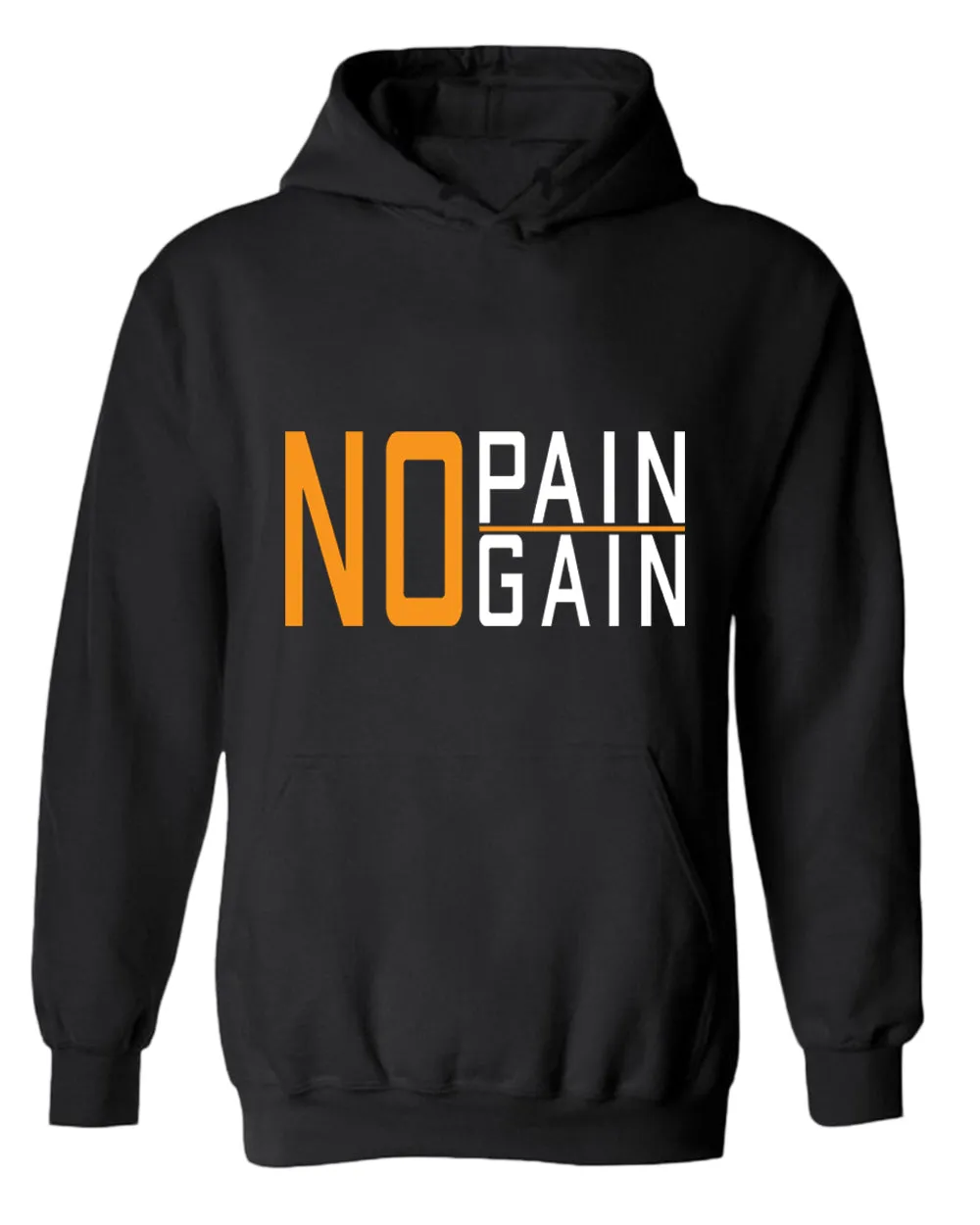 No pain No gain hoodie, motivational hoodie, inspirational hoodies, casual hoodies