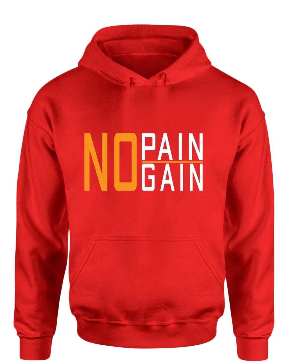 No pain No gain hoodie, motivational hoodie, inspirational hoodies, casual hoodies