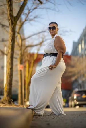 Off Shoulder Boho Jumpsuit