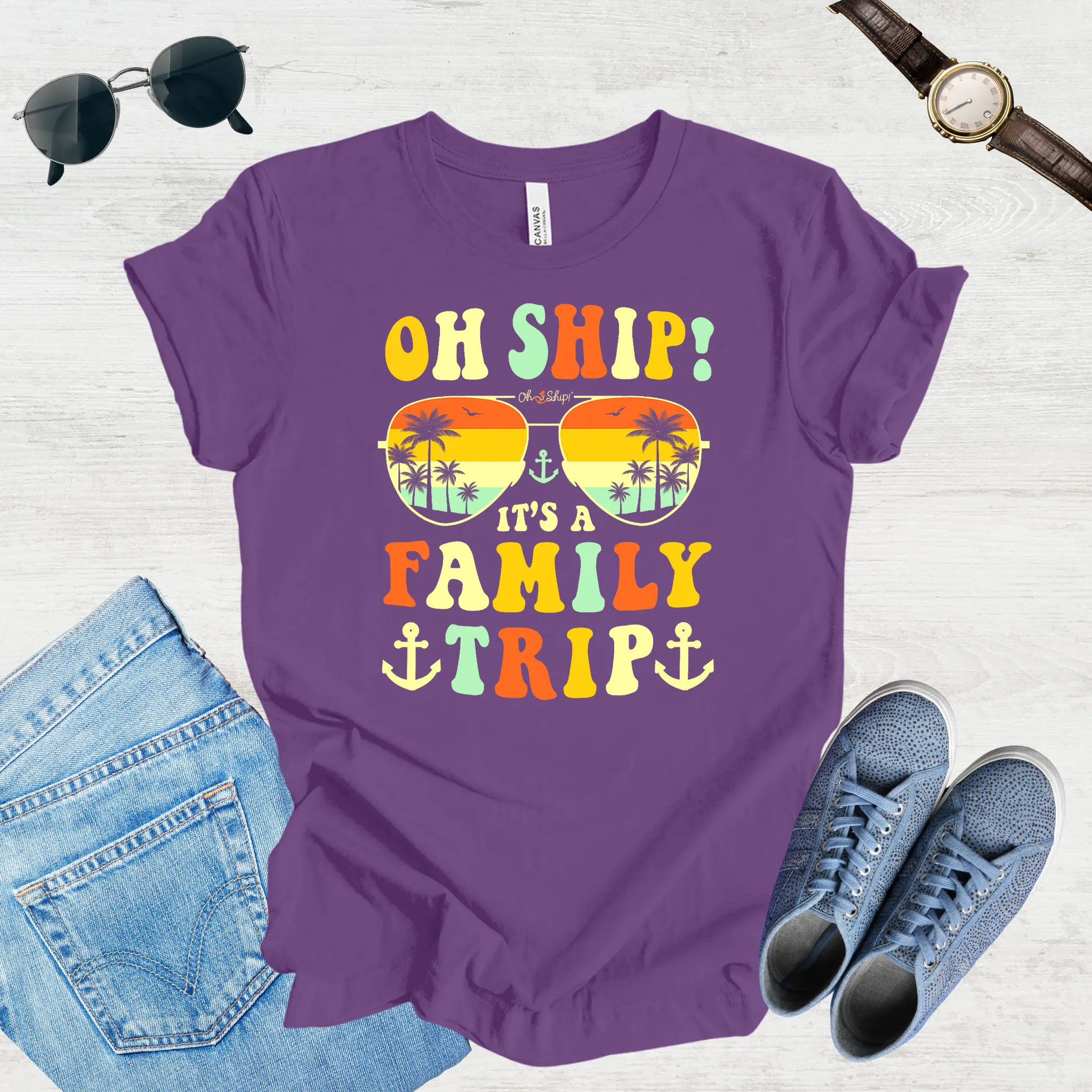 Oh Ship! Family Adventure Tee