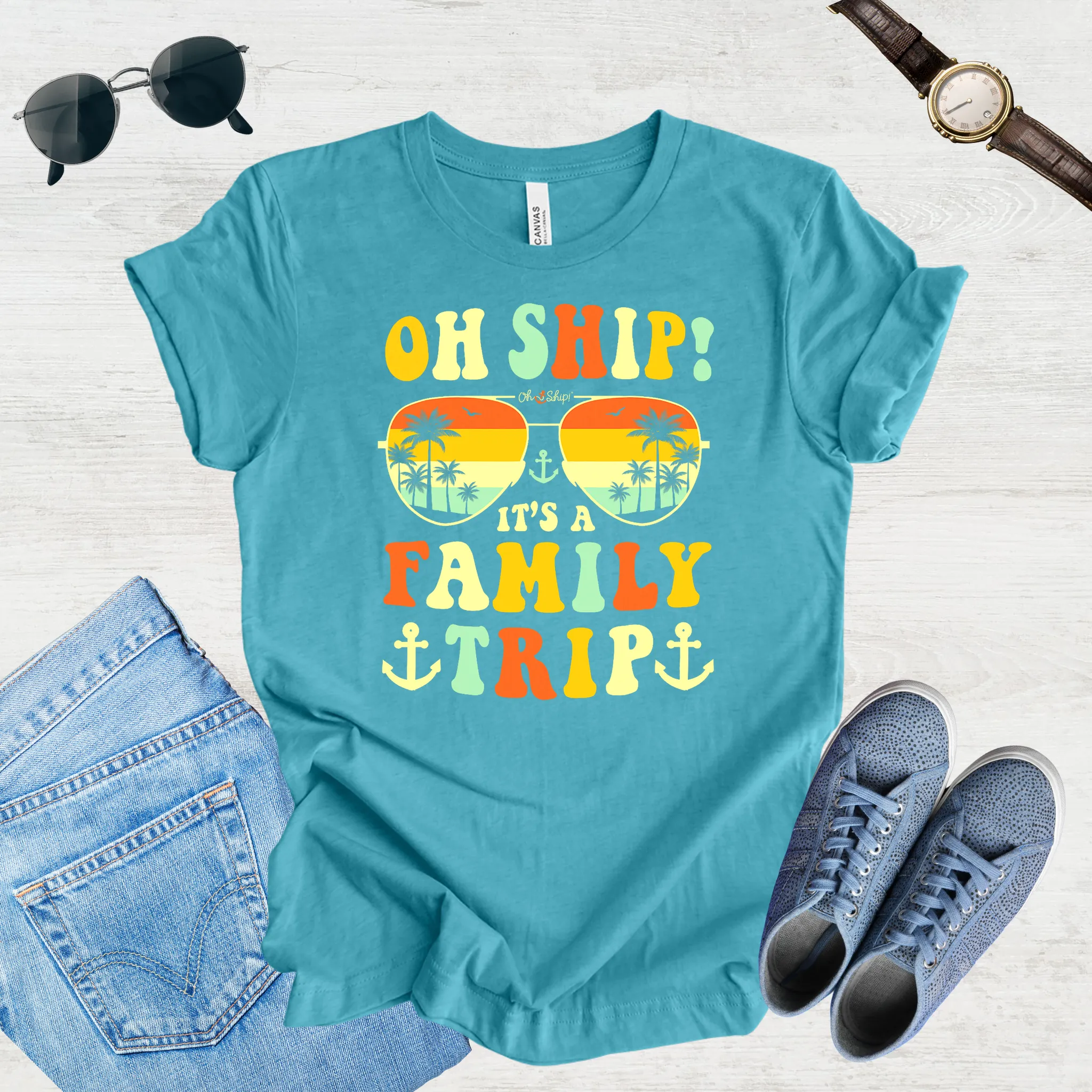 Oh Ship! Family Adventure Tee