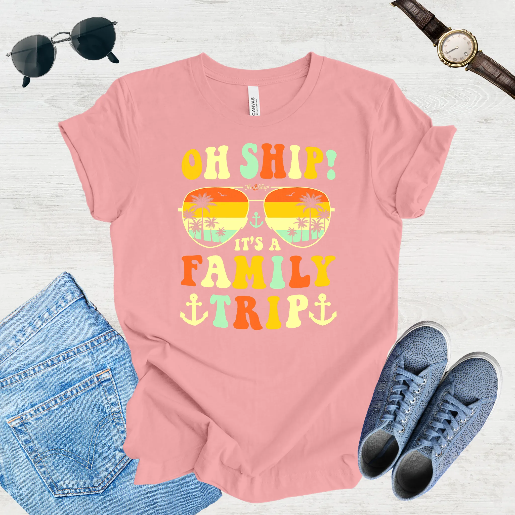 Oh Ship! Family Adventure Tee