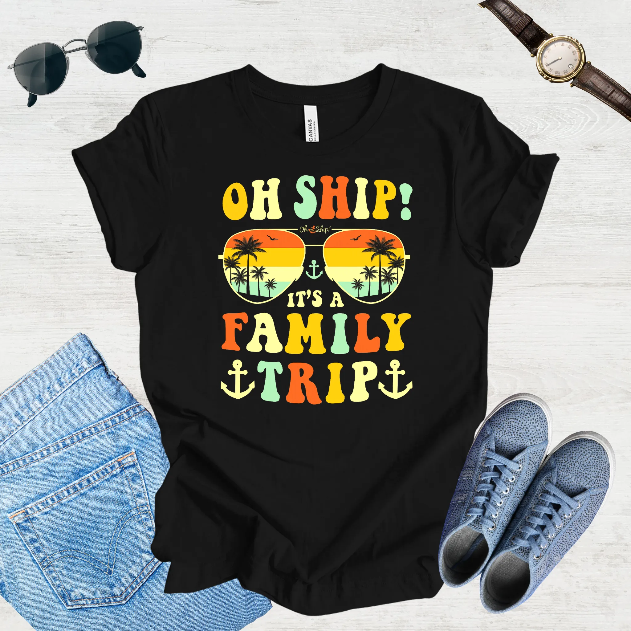 Oh Ship! Family Adventure Tee