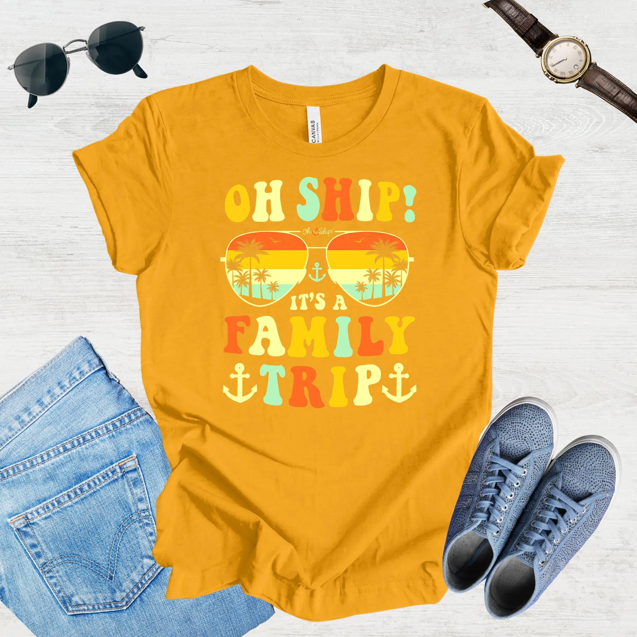 Oh Ship! Family Adventure Tee