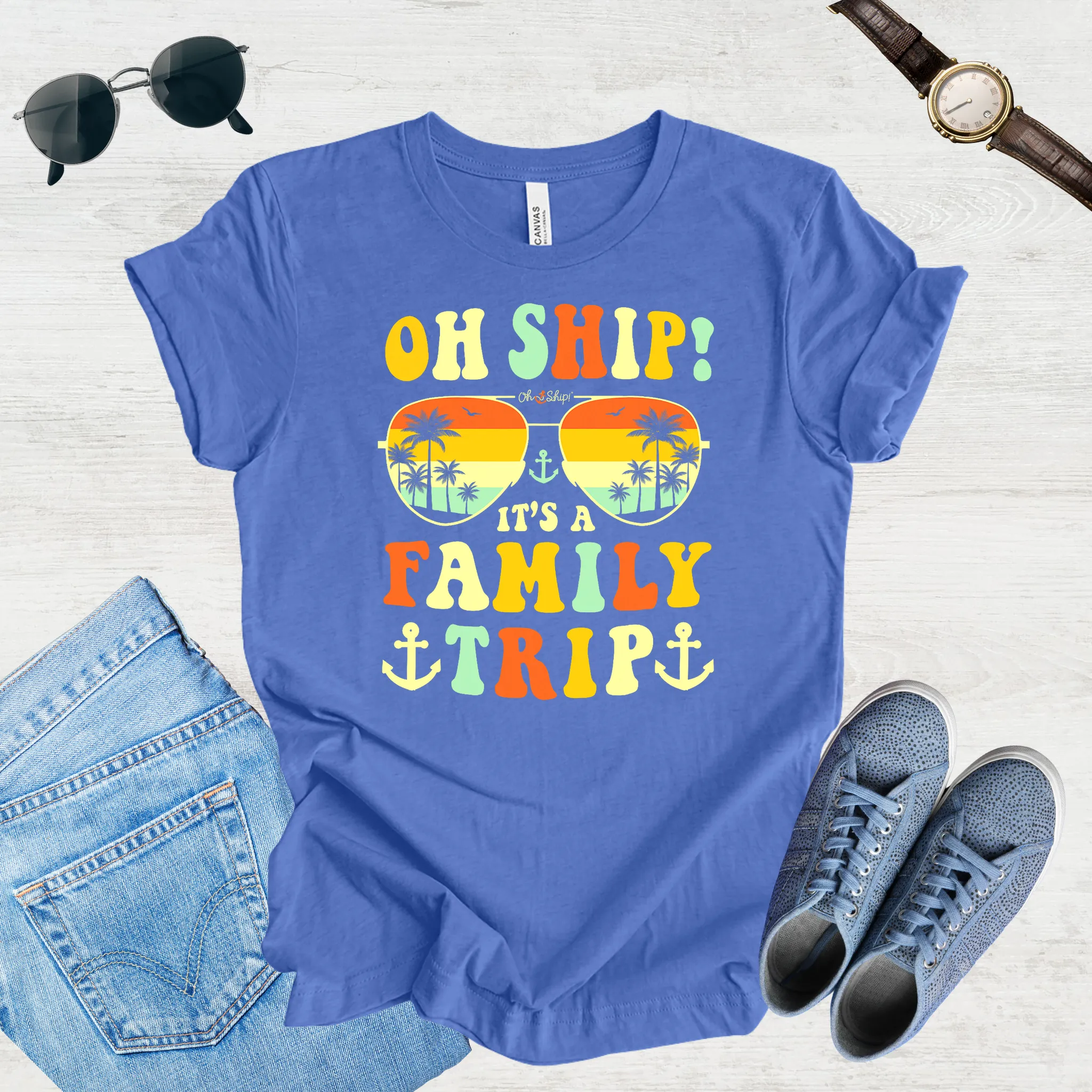 Oh Ship! Family Adventure Tee