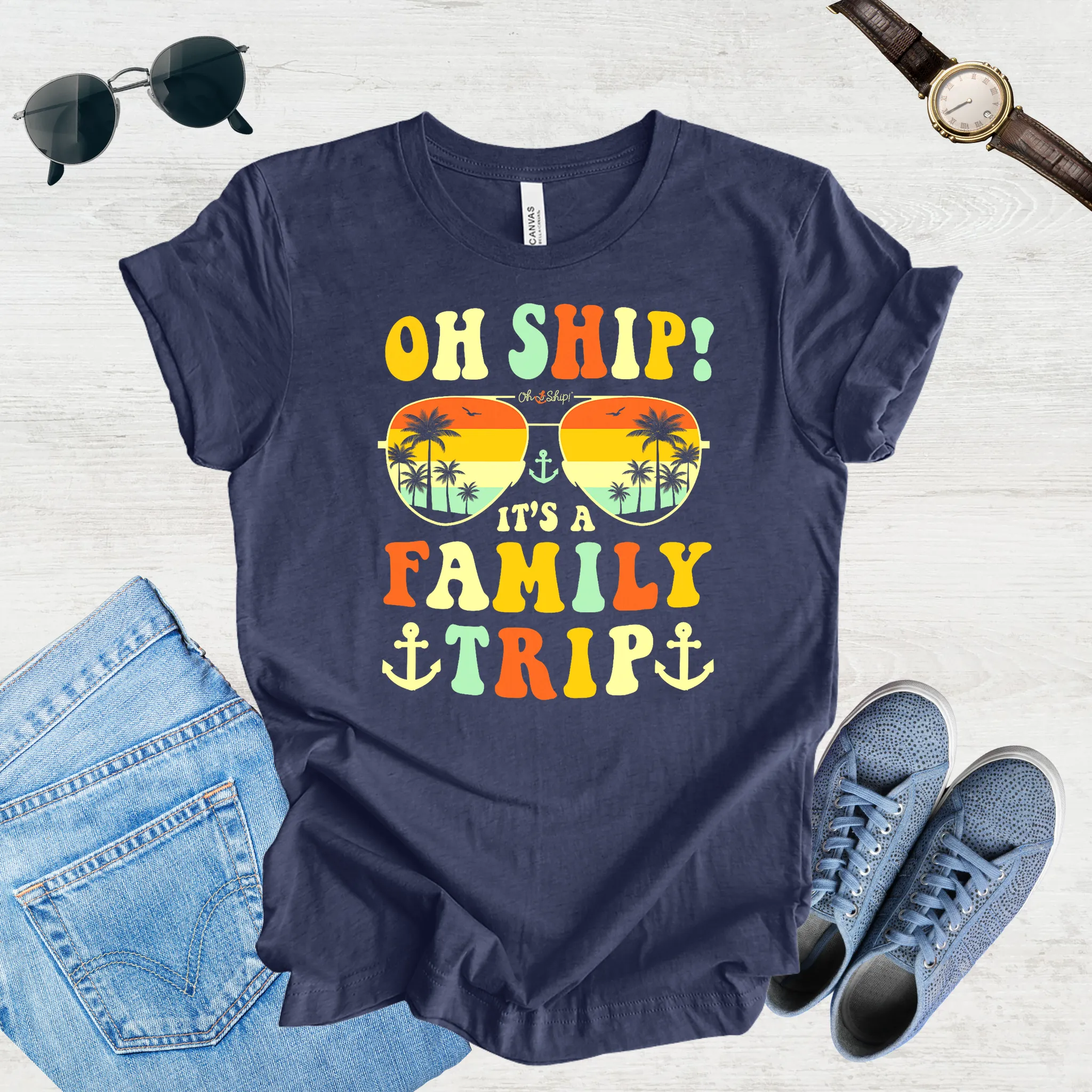Oh Ship! Family Adventure Tee
