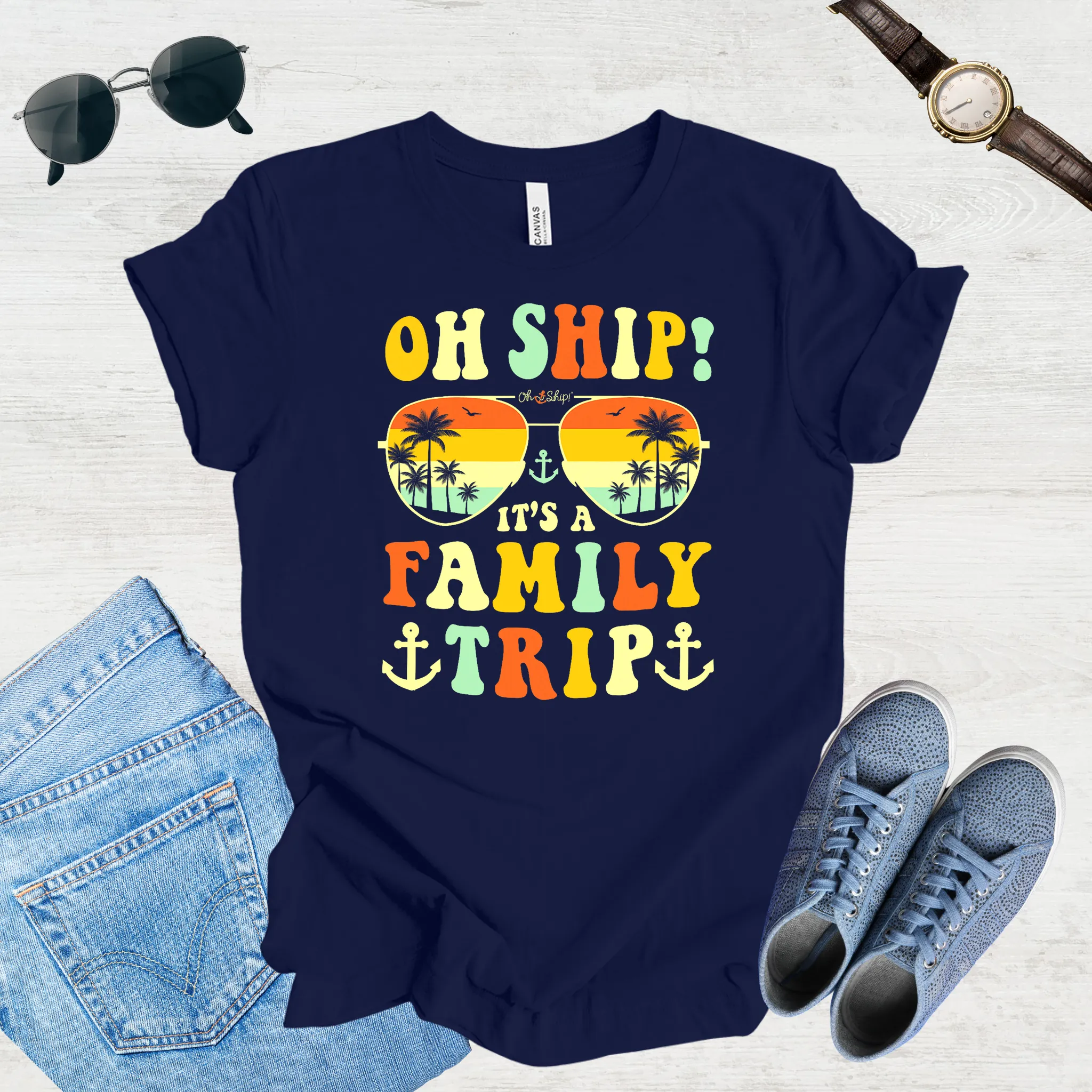 Oh Ship! Family Adventure Tee